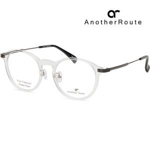 [룩플러스]어나더루트 안경테 PURELIGHT 2F B 투명 뿔테 티타늄