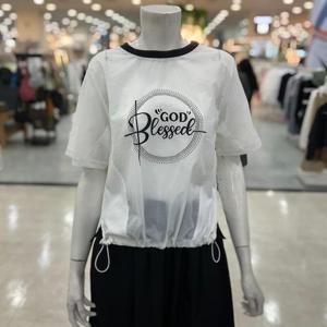 SOUP sh06 힙한 갓블레스드 네크배색 반팔티 SBXST25