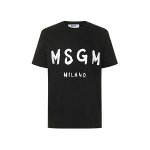 MSGM 로고 반팔티셔츠 블랙 남성 2000MM510 200002 99