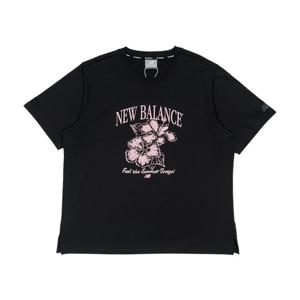 뉴발란스 WOMEN FROZEN 플라워 그래픽 반팔티셔츠 NBNEF3W622 19