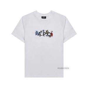 [APC] SS25 공용 어거스트 로고 티셔츠 COBQX M26497 AAB