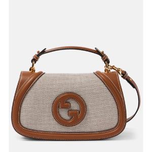 구찌 Gucci Blondie 스몰 레더 트리밍 토트 백 P00995771