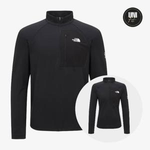M 노스페이스맨투맨 DQC NT7LR00A 바투라 긴팔 집티 (BLACK)