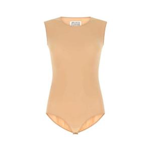 MAISON MARGIELA 스킨 핑크 스트레치 나일론 바디 S51NA0065S20518 121