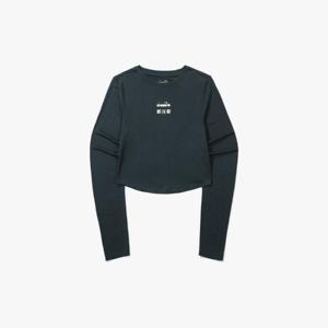 디아도라긴팔티 KQJ D4122LRL11CGL 크래프트 이너 티셔츠 CHARCOAL
