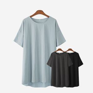 [에스티아] 5122 멜번 시크릿 티셔츠 빅사이즈