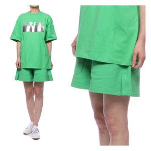 [MSGM]21SS 여성 마이크로 로고 반바지 (3041MDB60_217299_36_21