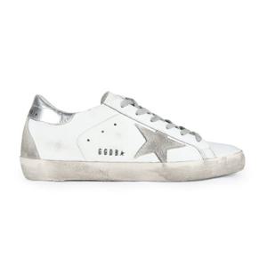 [골든구스]GOLDEN GOOSE 여성 슈퍼스타 실버 힐탭  GWF00102.F000317.10273 스니커즈-US