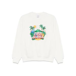 25 FW 카사블랑카 까사 비치 웨이브 스웨트셔츠 WS25JTP36401 TP437161589