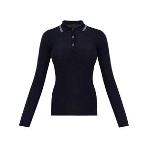 25 FW 에트로 스트라이프 보더 폴로 스웨터 WRKE0236AL282 TP432812614