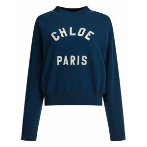 [CHLOE] 라프리마 여성 스웻셔츠 위드 로고 CH24AJH12192 4C6 Blue /3