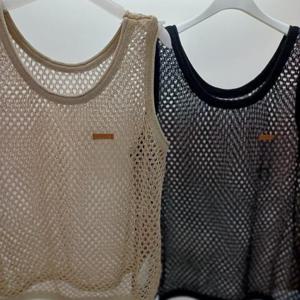 Destijl HC06 뜨개 느낌 펀칭 엔젤 조끼 베스트 D2523vt08