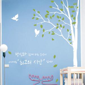 아트박스/꾸밈 ps243-자작나무의최고의시간_그래픽스티커
