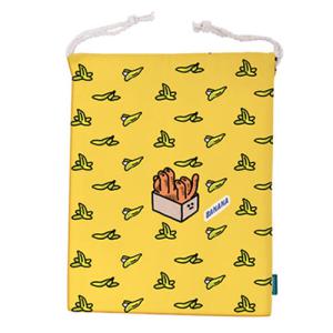 아트박스/마마마  복주머니 파우치 (바나나)