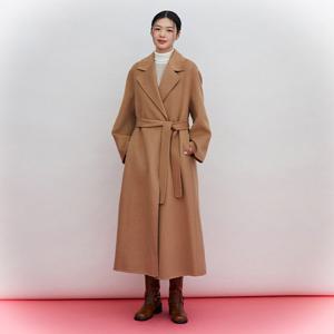 [랩](핸드)벨티드 오버핏 롱코트(AQ4WTA73)