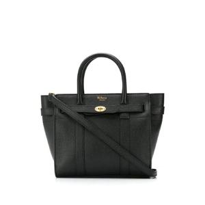 MULBERRY Batswater 스몰 블랙 가죽 핸드백 Mulberry 여성 HH4949205A100