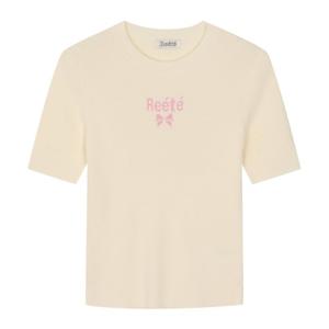 르샵  자가드 레터링 라운드넥 슬림 골지니트 U1F32KPO010