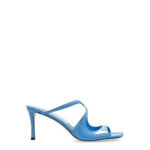 Jimmy Choo 아니스 75 오픈 토 뮬 ANISE75PAT DUSTYBLUE TP934814193