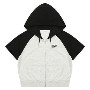 에스핏 HC12 배색크롭 후드점퍼 SJZ 304 FKJP01