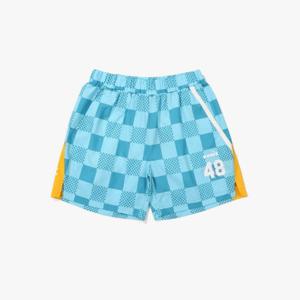 디아도라반바지 AQS D4121LHP01BLL 레지스타 우븐 쇼츠 BLUE