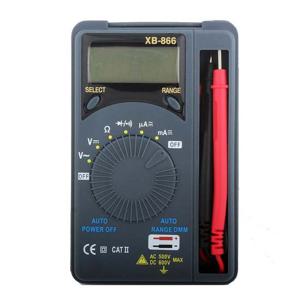 디지털멀티테스터기 포켓테스터기 XB-866 디지털 TK 멀티 카드3200A 타입 전류테스터기