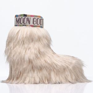 25 FW 문부츠 Icon Yeti 아이콘 예티 퍼 어퍼 부츠 베이지 80D1409600 L001