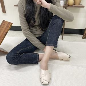 여성 심플 뮬 블로퍼 sn385