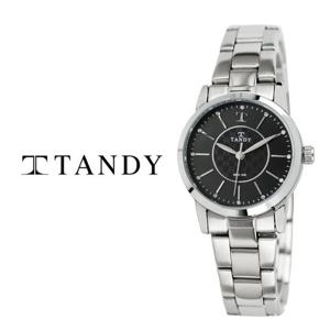 [TANDY] 탠디 시그니쳐 럭셔리 메탈 (오스트리아 스톤 식입) T-3915 블랙 여자손목시계