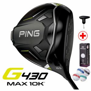 핑 G430 MAX 10K 드라이버 2024년 SR, 10.5도 남성용 일본 병행 AS보증(렌치+골프공)추