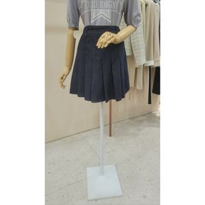 [케네스레이디]주르 데님 플리츠 스커트 EWDSPD4000_CA