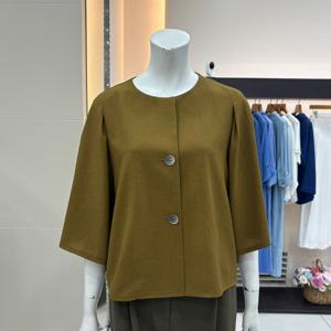 [아이잗바바]라운드넥 숏 자켓 BR5A0JK841_JJ