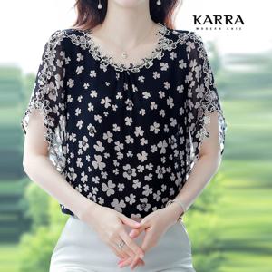 [카라]KARRA (77까지)클로버레이스포인트블라우스_A3F0058