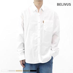 [빌리버스]빌리버스 남자 셔츠 BMS079 무지 긴팔 남방