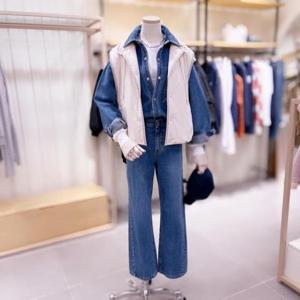 [시에로]  SJ4JPFW508_소매 탈부착 패딩 점퍼