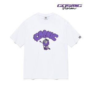 [비전스트릿웨어]VSW Lazy Boy S/S T-Shirts White_VS2302STP1WH