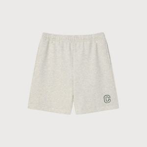 M 커버낫반바지 CQK CO2502SO31-OT 레귤러 C 로고 스웨트 쇼츠 Oatmeal