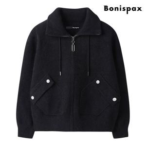 [보니스팍스]집업 니트 가디건(XP3CK002L0)