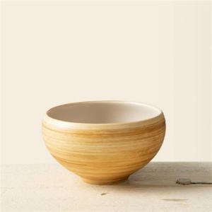도자기 공기 이천도자기 우디 오목 공기 11cm 도자기 밥그릇