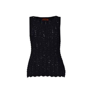 미소니 민소매 티셔츠 DS24SK2BBK037U 93911 Black