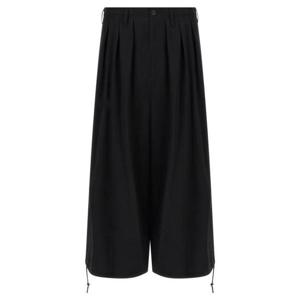 요지 야마모토 팬츠 A00248286 Black