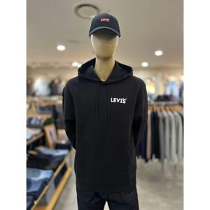 [리바이스]MARIO리바이스 남녀공용 릴렉스드 기모 후드티셔츠 (38479-297)