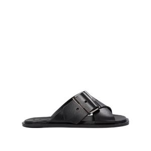 LOEWE LWW1465X03BLACK Petal Belt  sandals