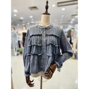 멜로디가든 세이브존08 긴팔 청 셔츠 M25F8B161
