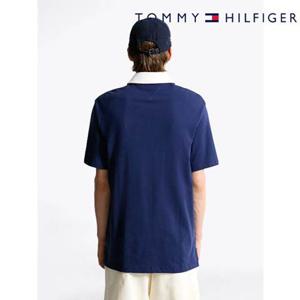 [타미힐피거] 클래식 럭비 티셔츠 (T12F6TKT400MT1_C7G)