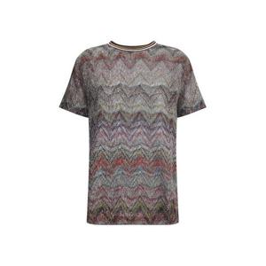 미소니 반팔 티셔츠 DS25WL04BC005G S01HU MULTICOLOUR