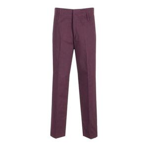 포르테포르테 스트레이트 팬츠 9903F46A4047 Dark Red