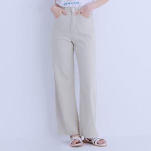 [로엠]컬러 스트레이트 린넨 데님(2colors)_RMTJE25G18