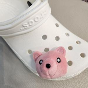 [크록스 슈즈]크록스 HC03 Jibbitz Pink Teddy Face 10013769