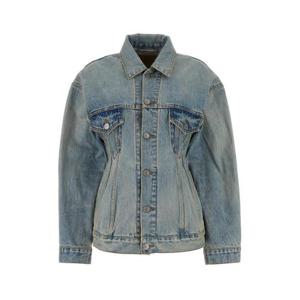 발렌시아가 자켓 773776TJW79 4076 Light Blue