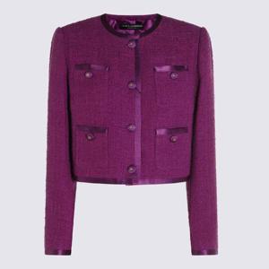 돌체앤가바나   트위드 자켓 FW25 F27GOTFMTACF0571 5926699 Purple